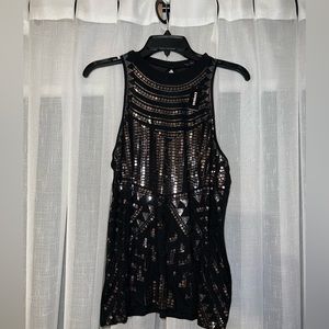 Size medium Express sequined tank top